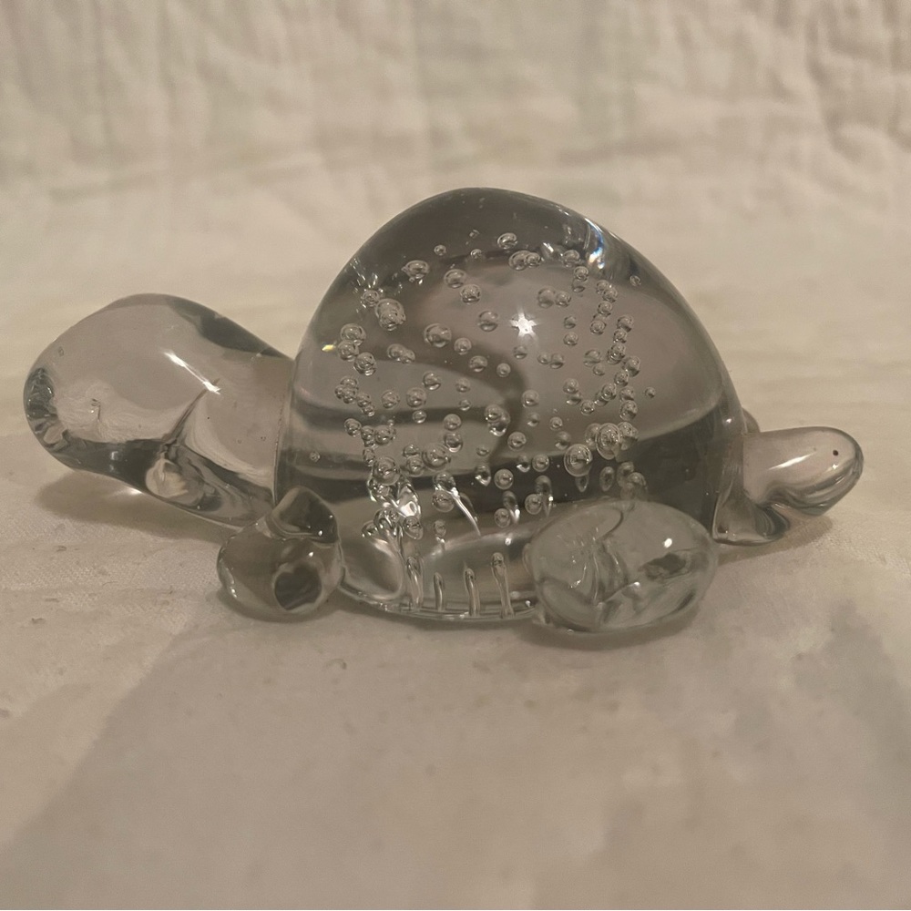 Vintage Crystal Turtle